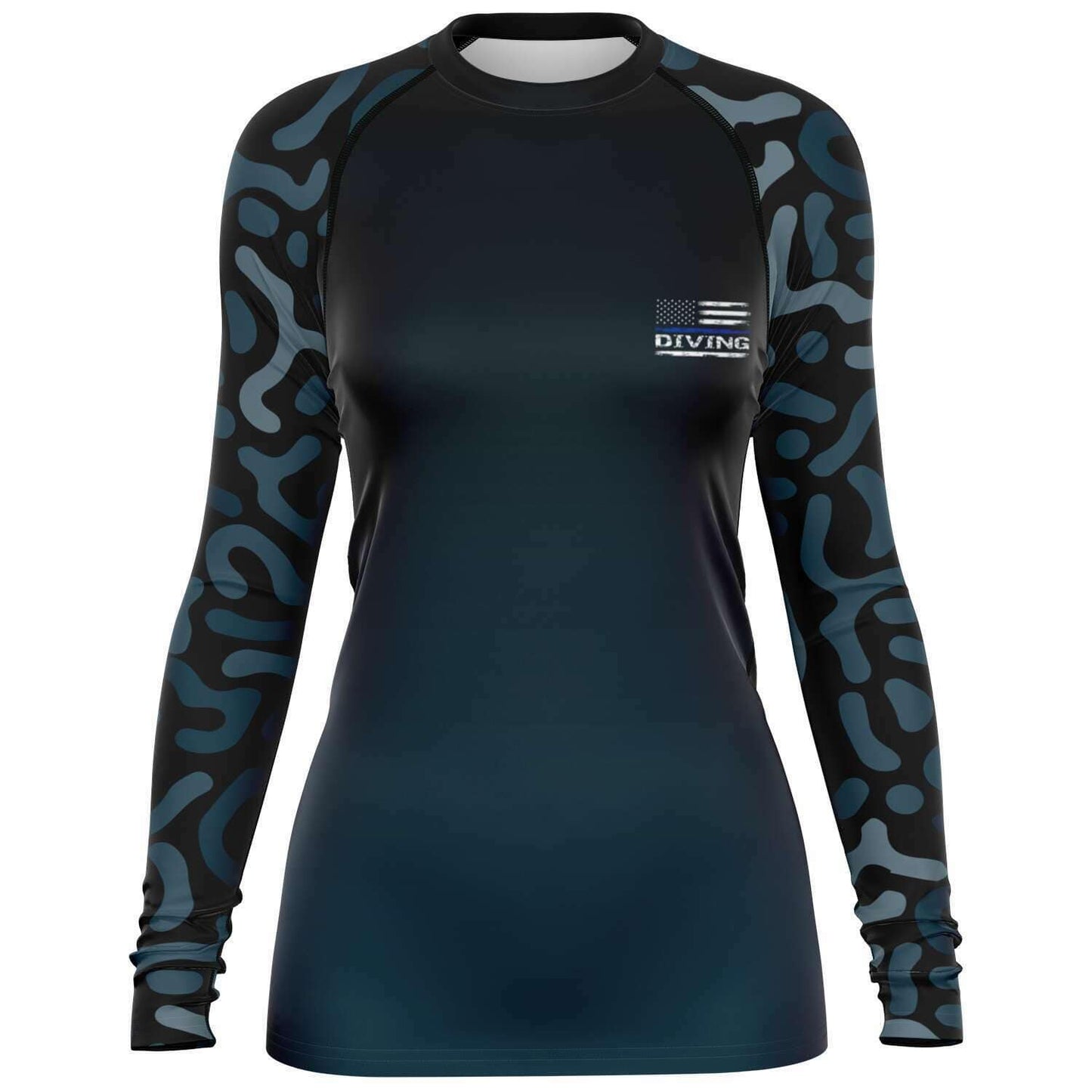 Flag Camo Women  Rashguard