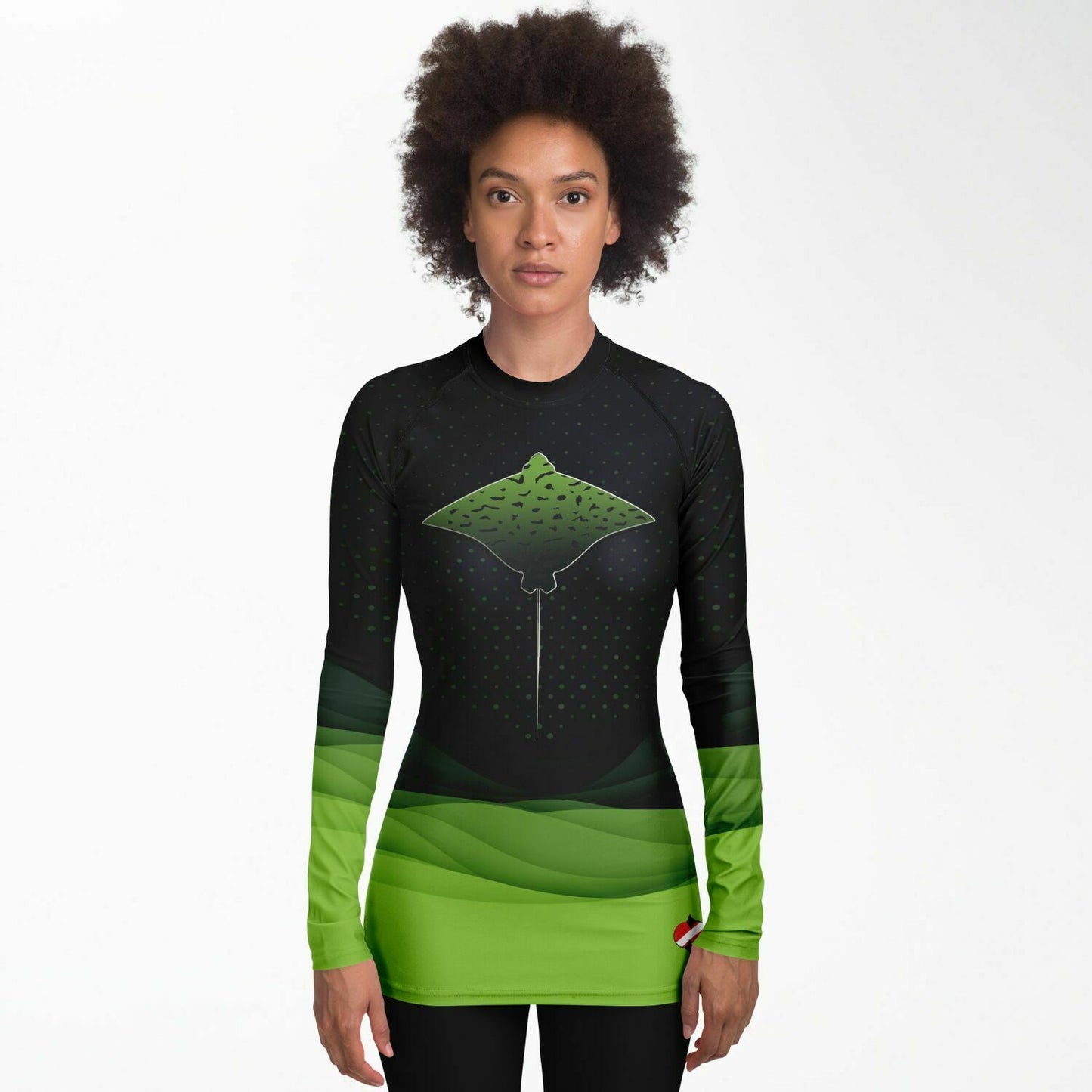 Dive with Sting ray Rashguard