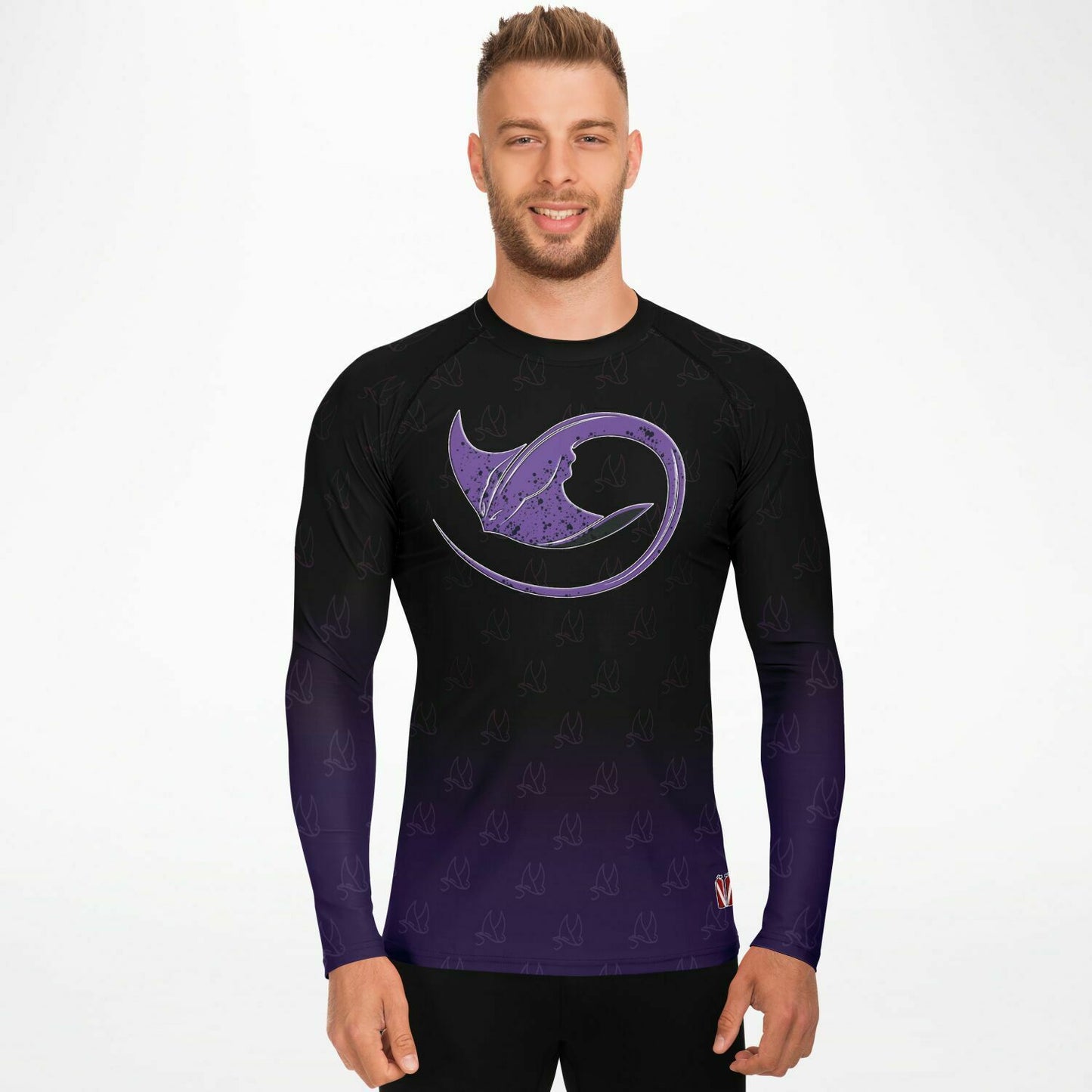 Purple Ray Rashguard