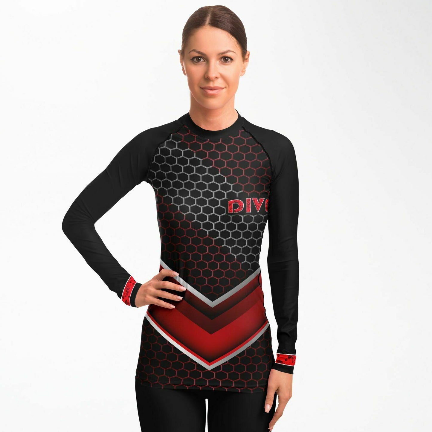 Dive Red Rashguard