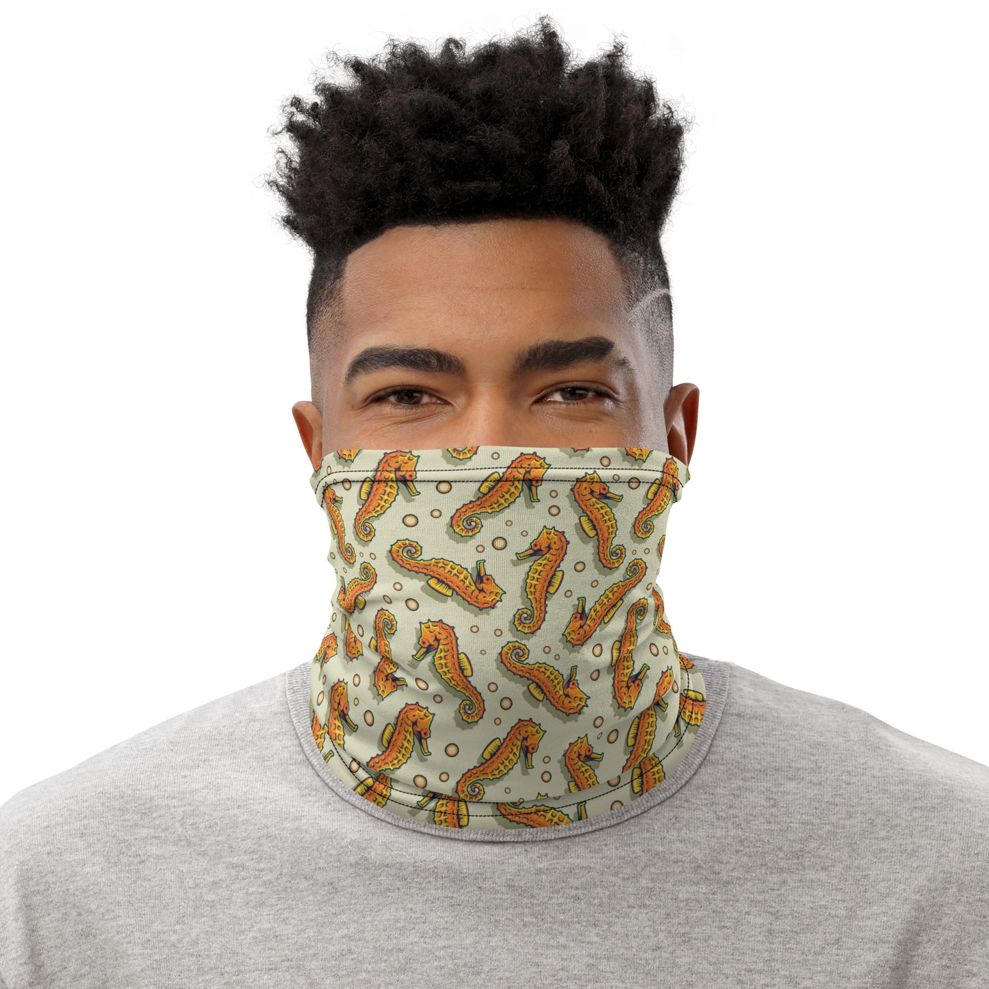 Sea Horse Fish Neck Gaiter