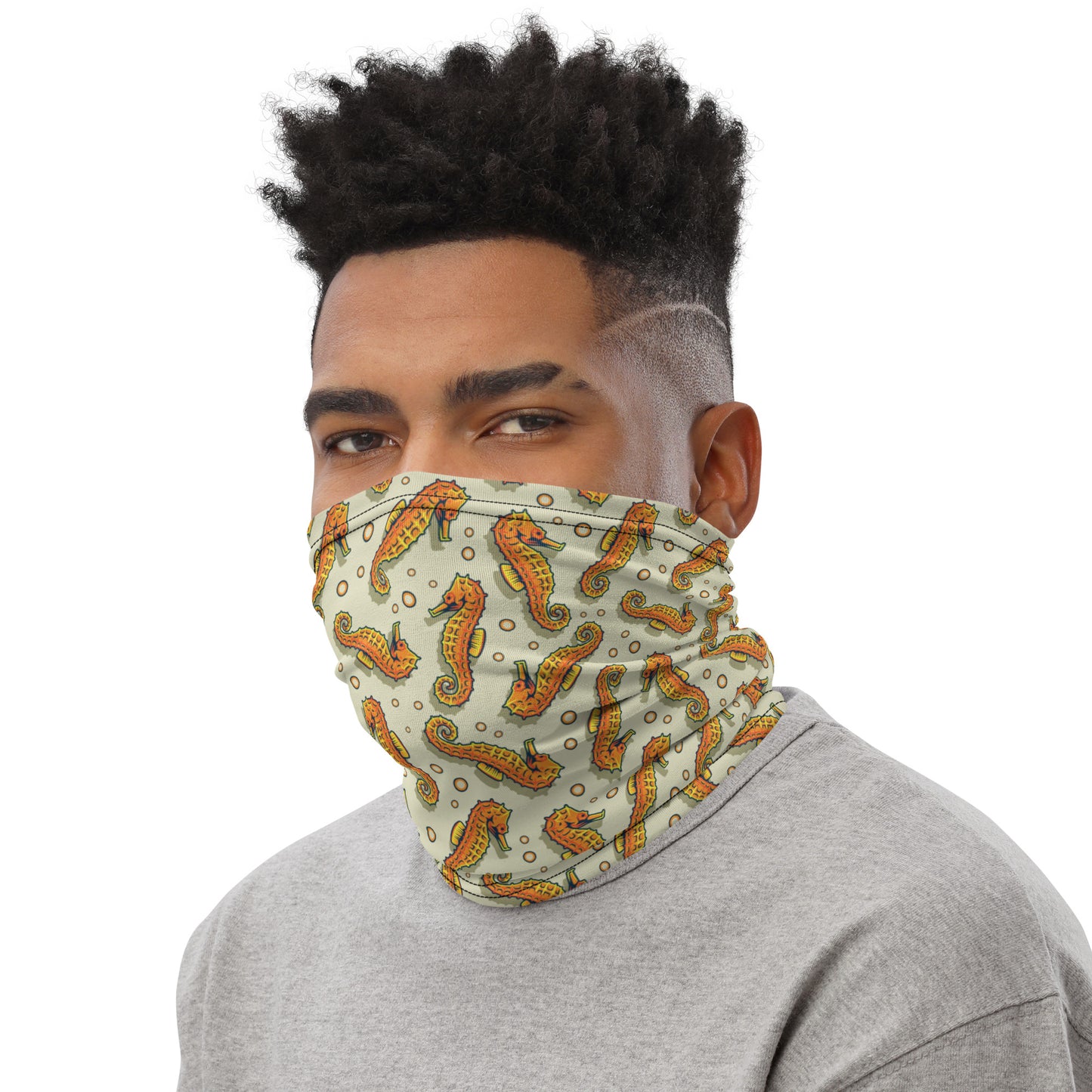 Sea Horse Fish Neck Gaiter