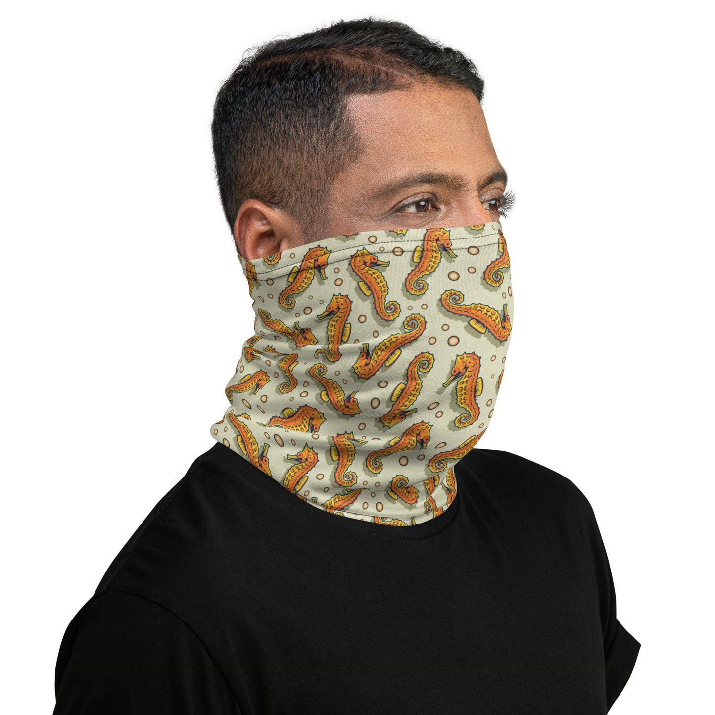 Sea Horse Fish Neck Gaiter