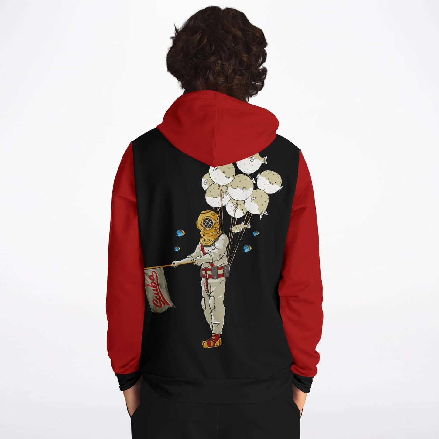 Vintage Scuba Diver Hoodie