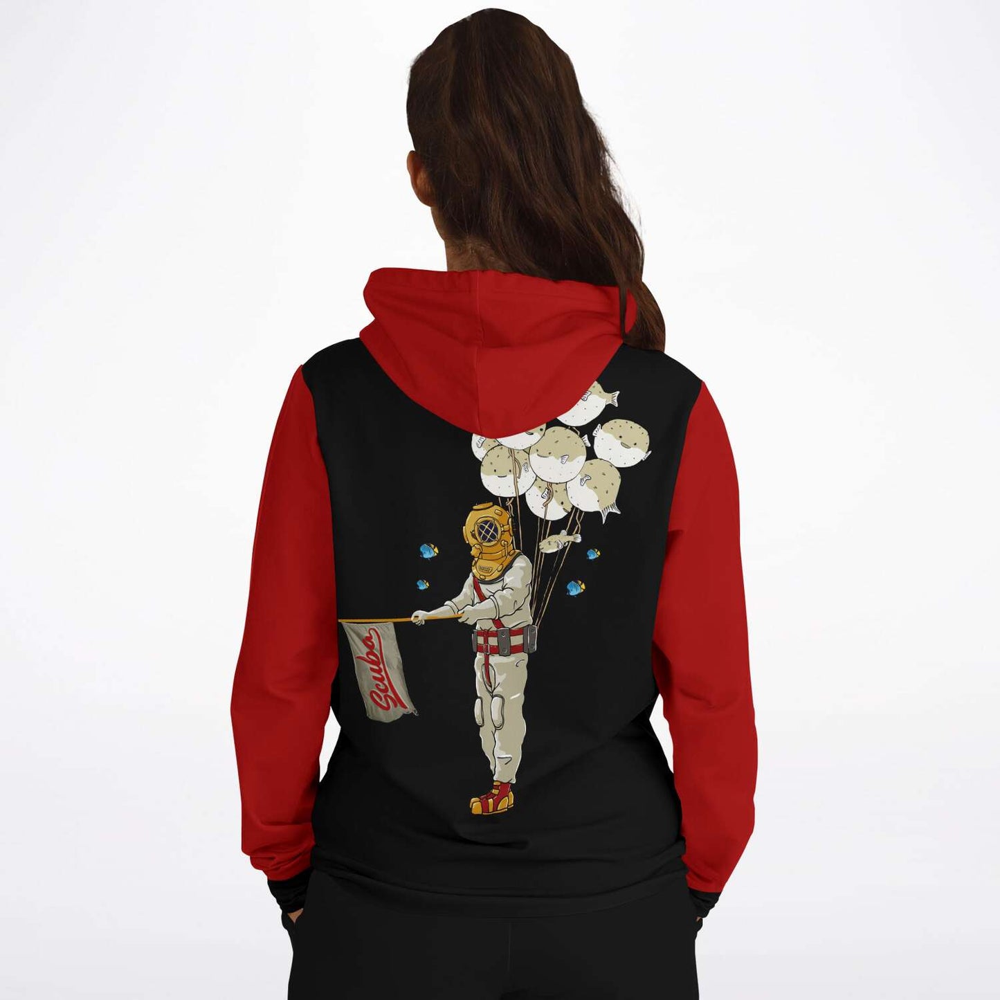 Vintage Scuba Diver Hoodie