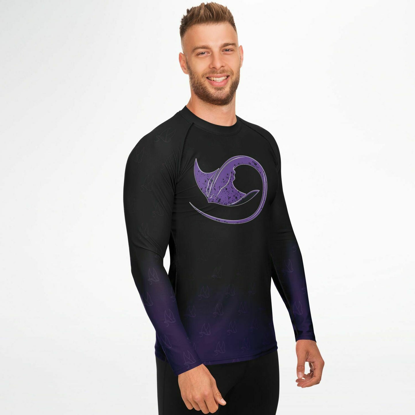 Purple Ray Rashguard