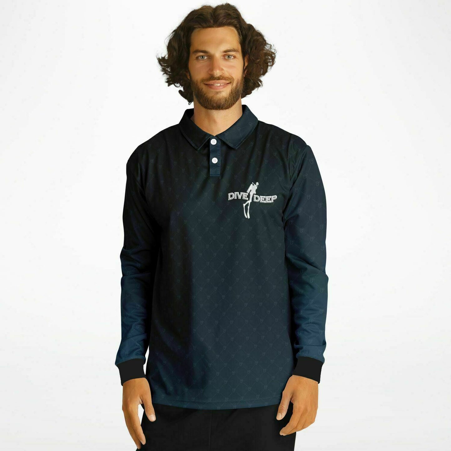 Dive Deep Whale Polo Shirt UPF 50+