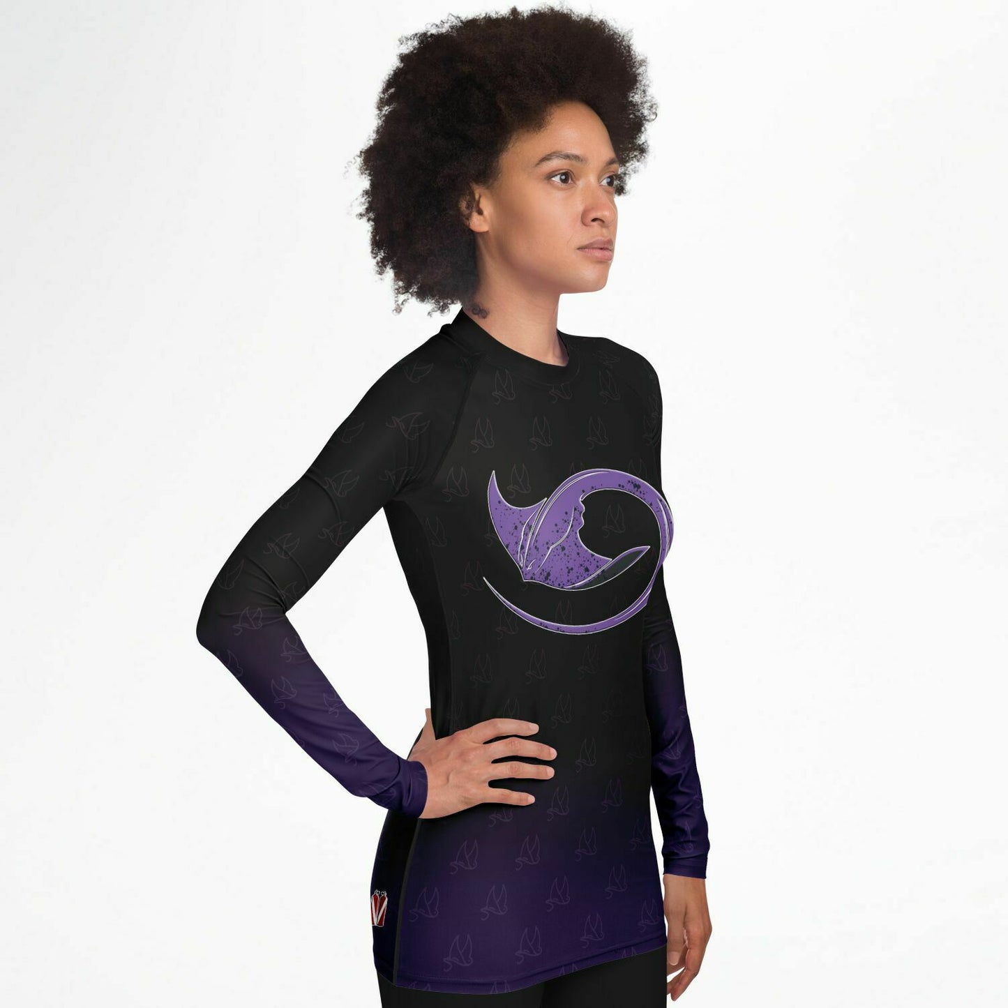 Purple Ray Rashguard