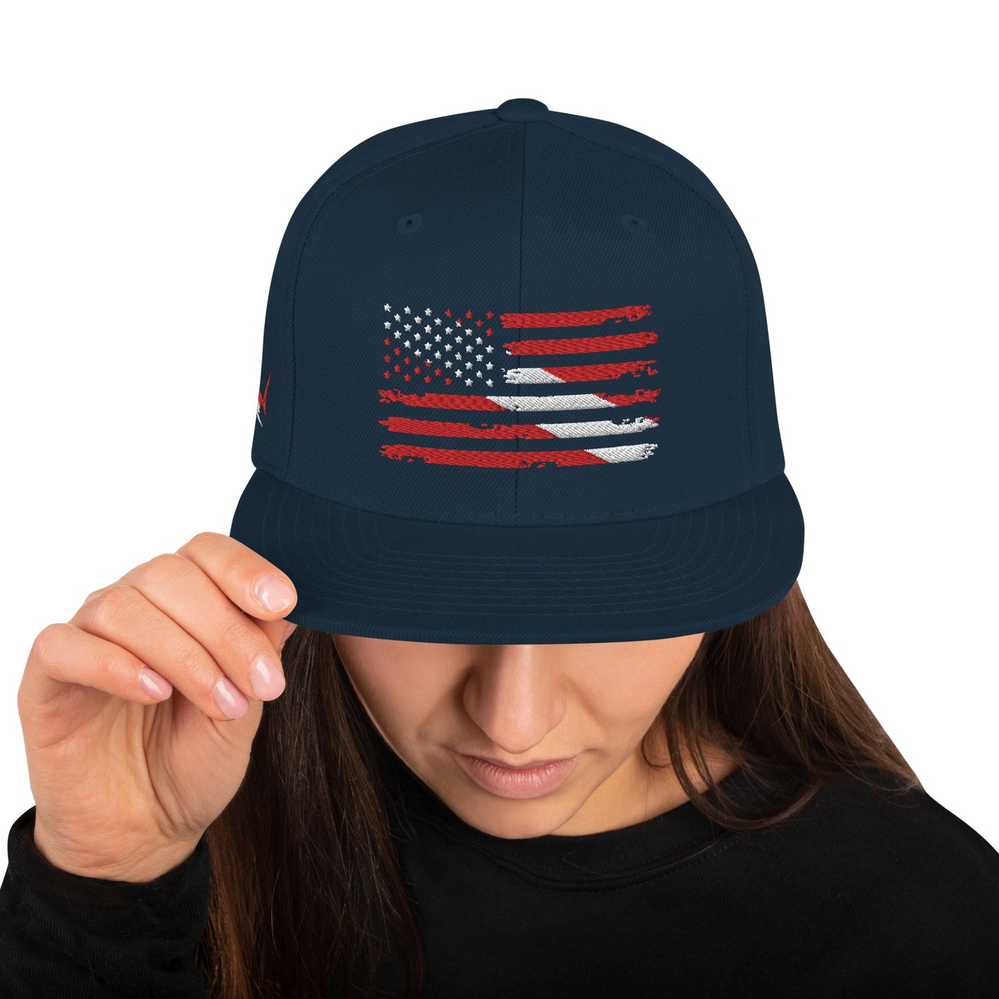 US Diver Snapback Hat