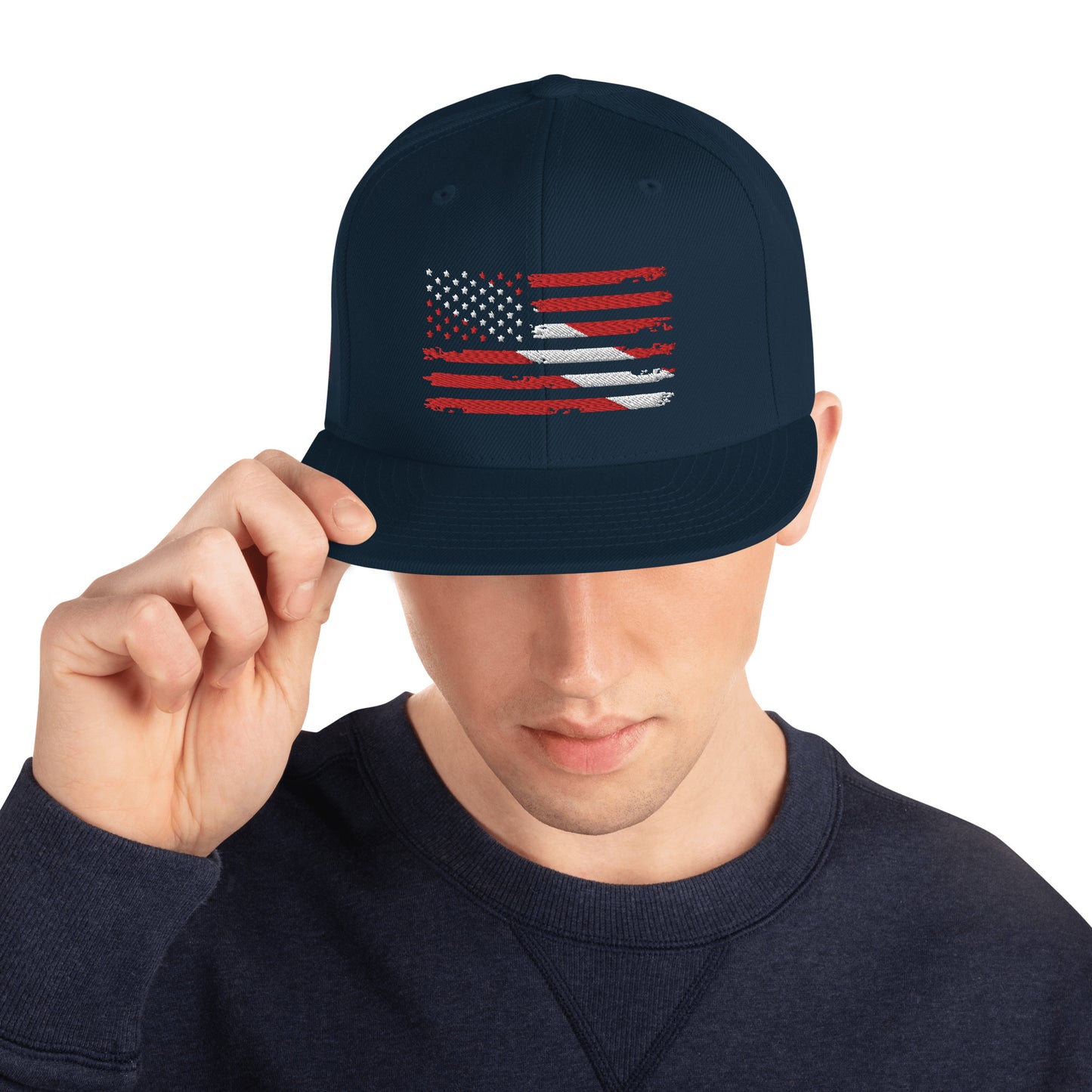 US Diver Snapback Hat