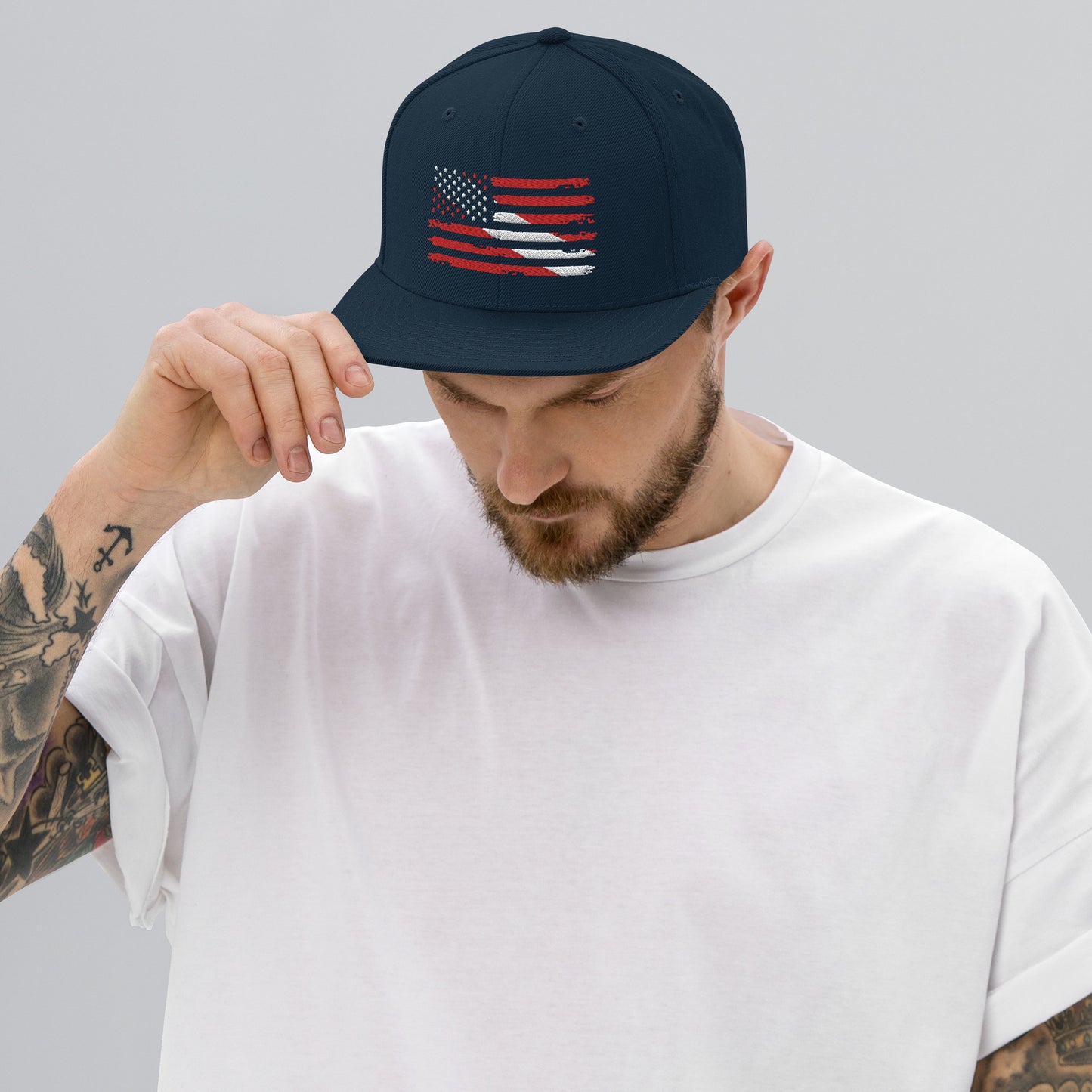 US Diver Snapback Hat