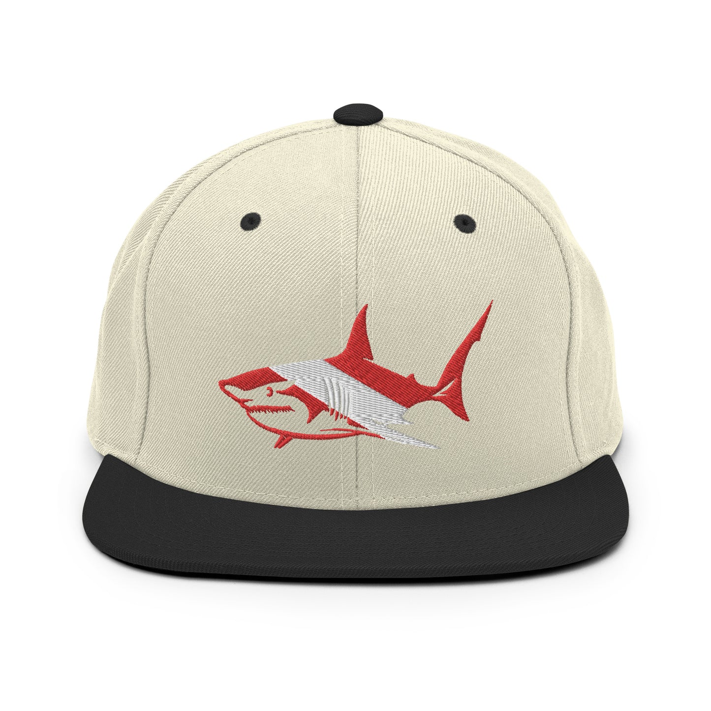 Shark Snapback Hat