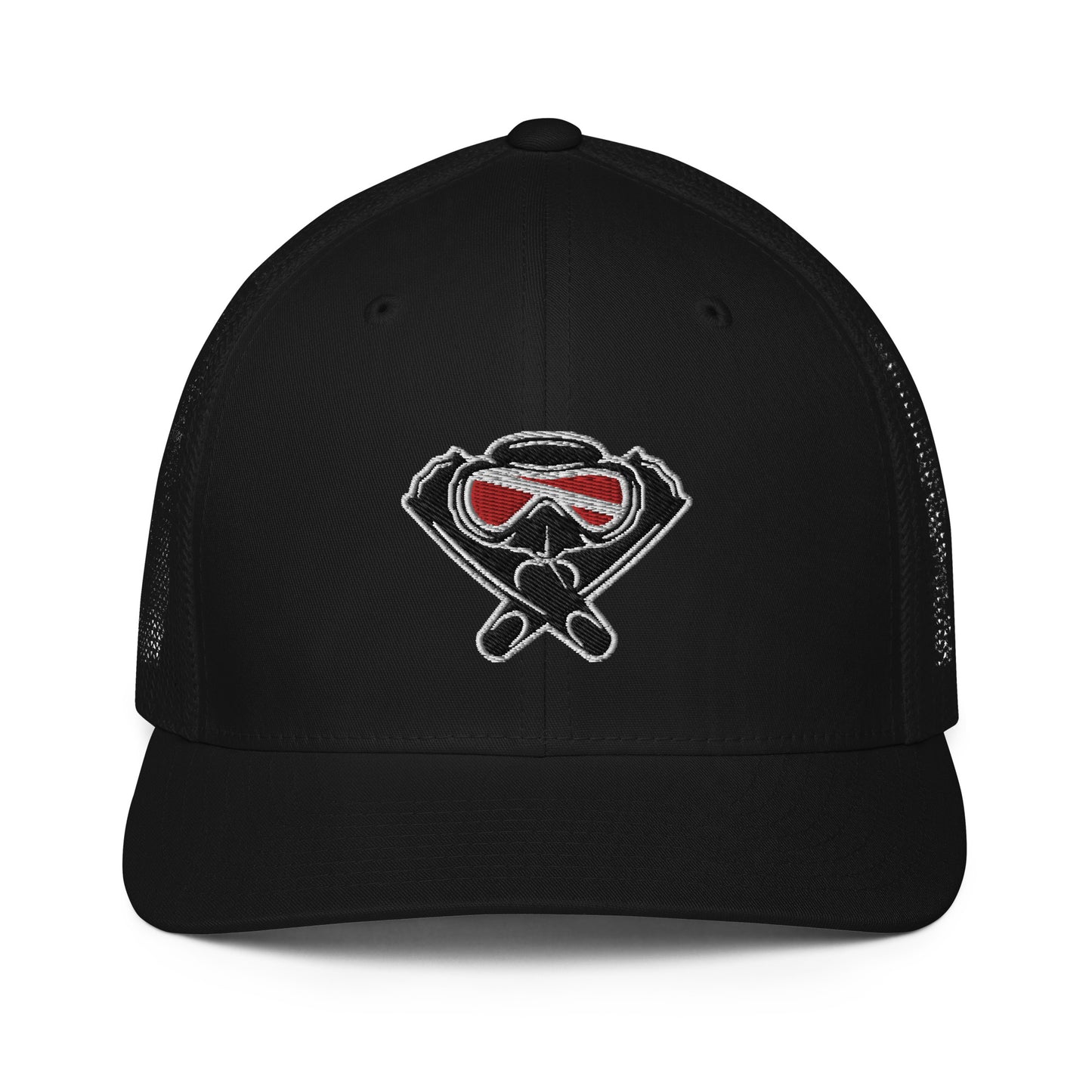 Closed-back trucker cap