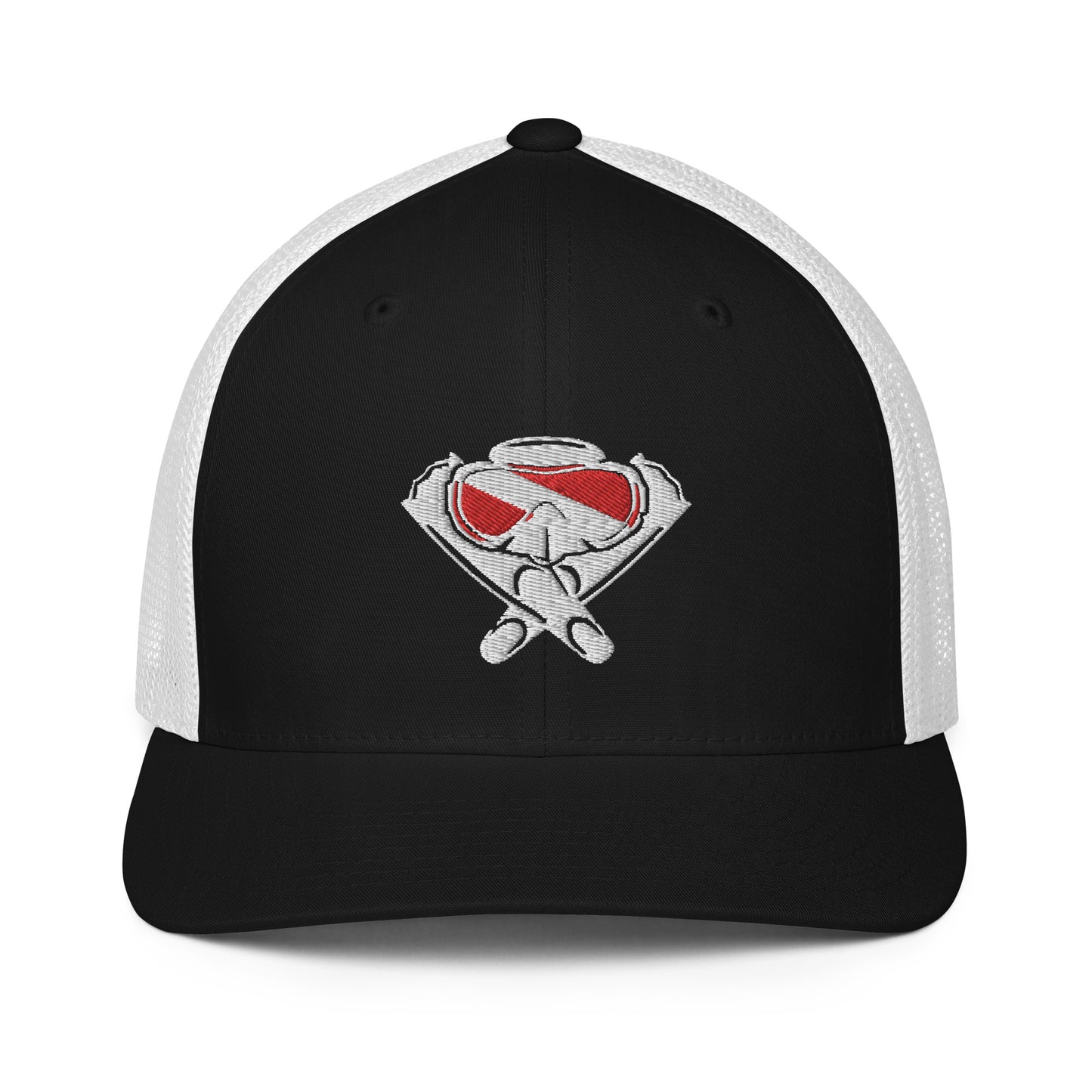 Closed-back trucker cap