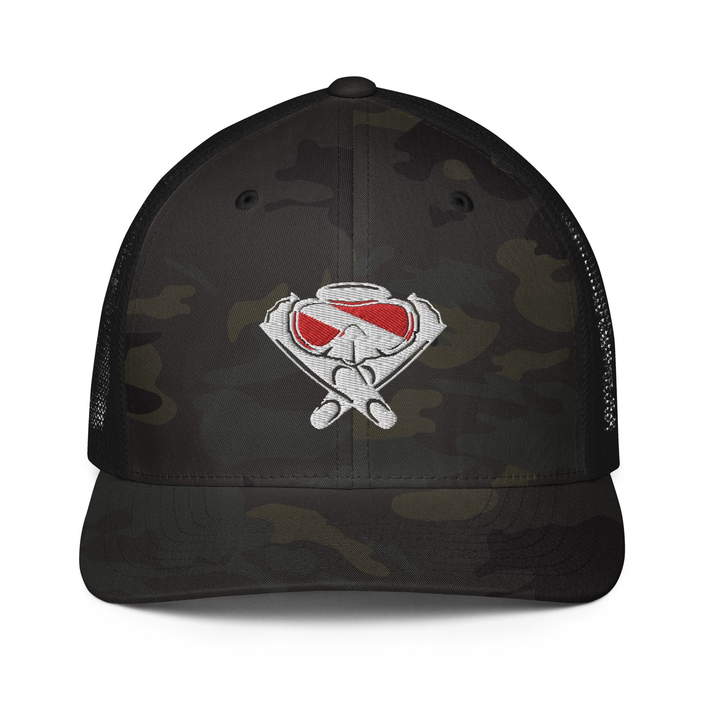 Closed-back trucker cap