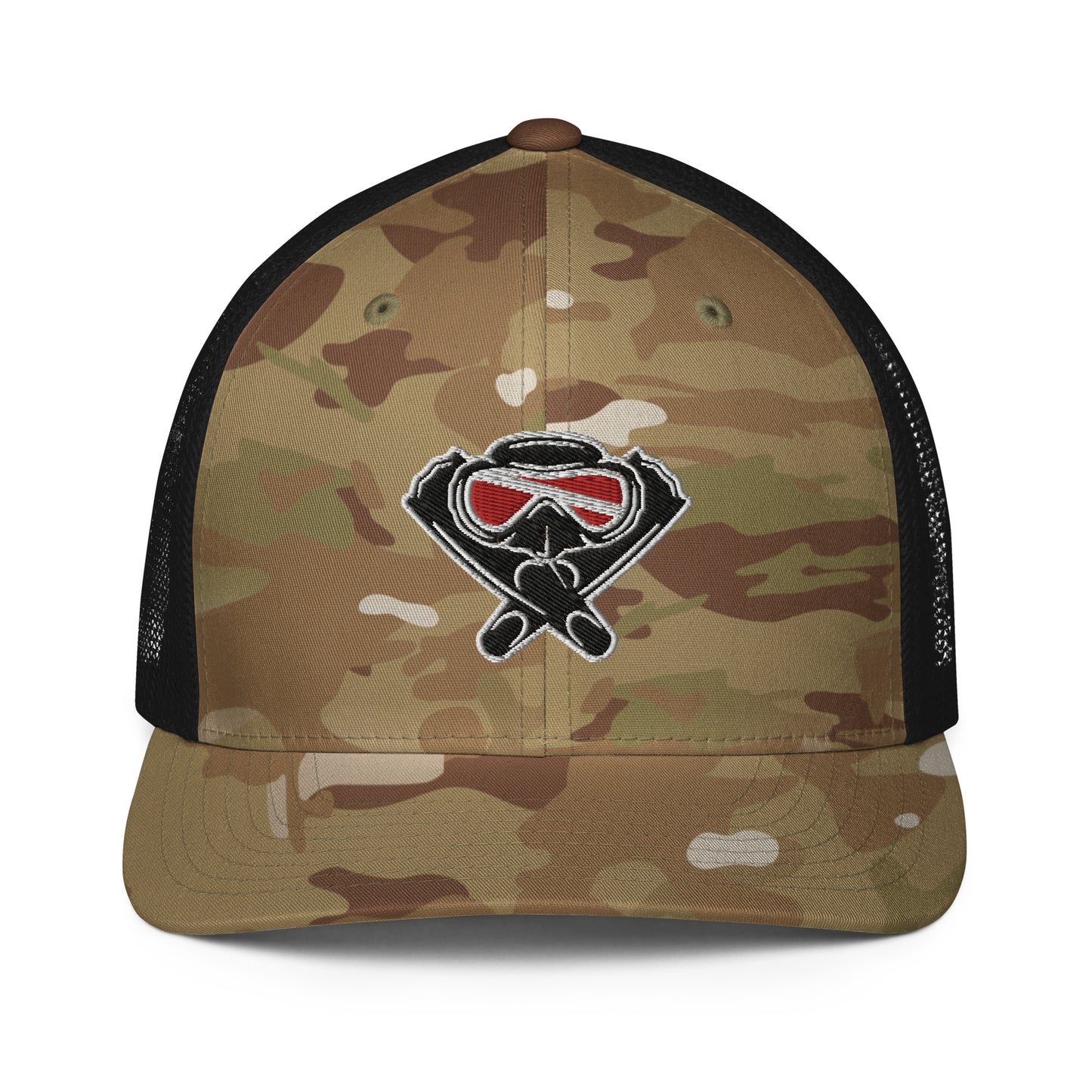 Closed-back trucker cap