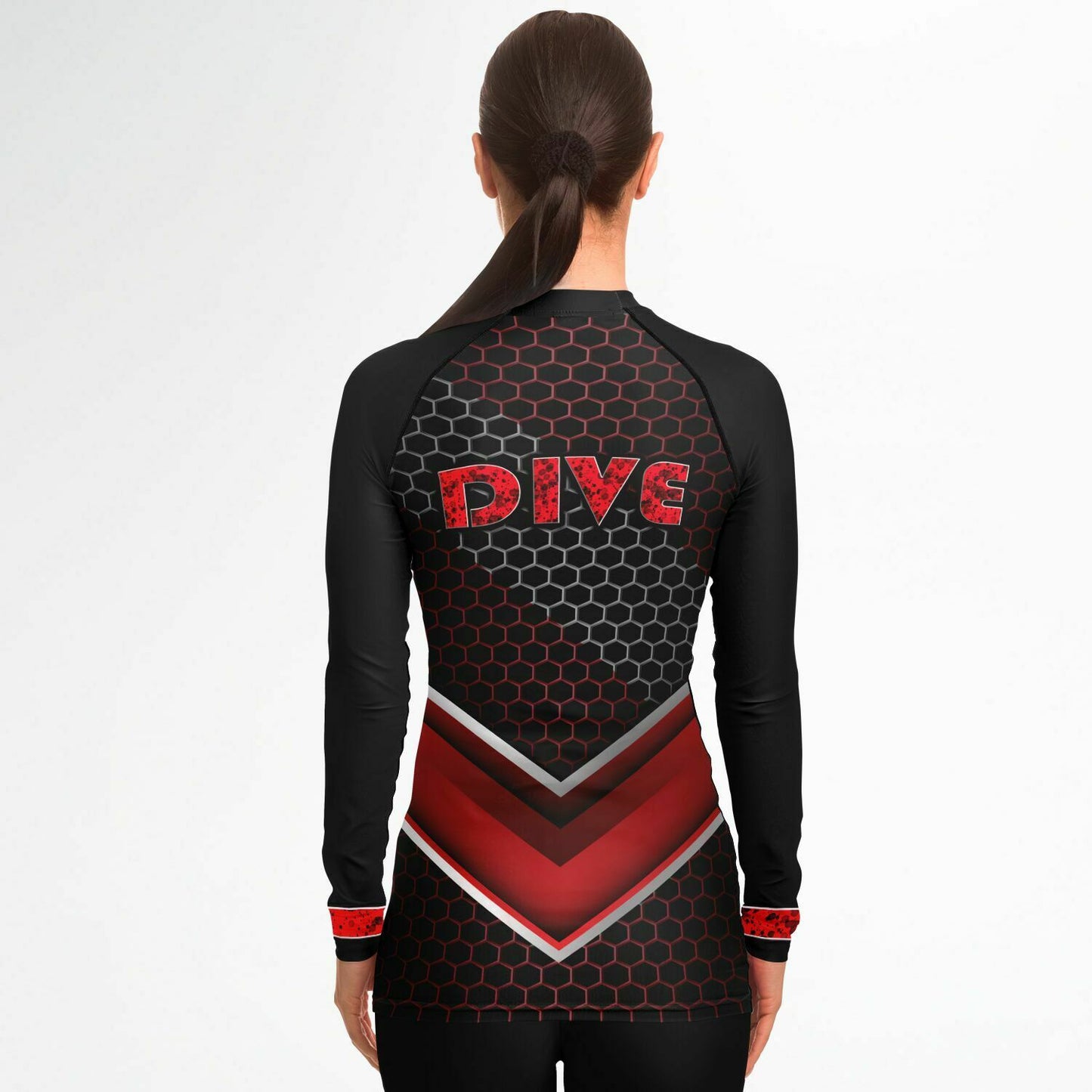 Dive Red Rashguard