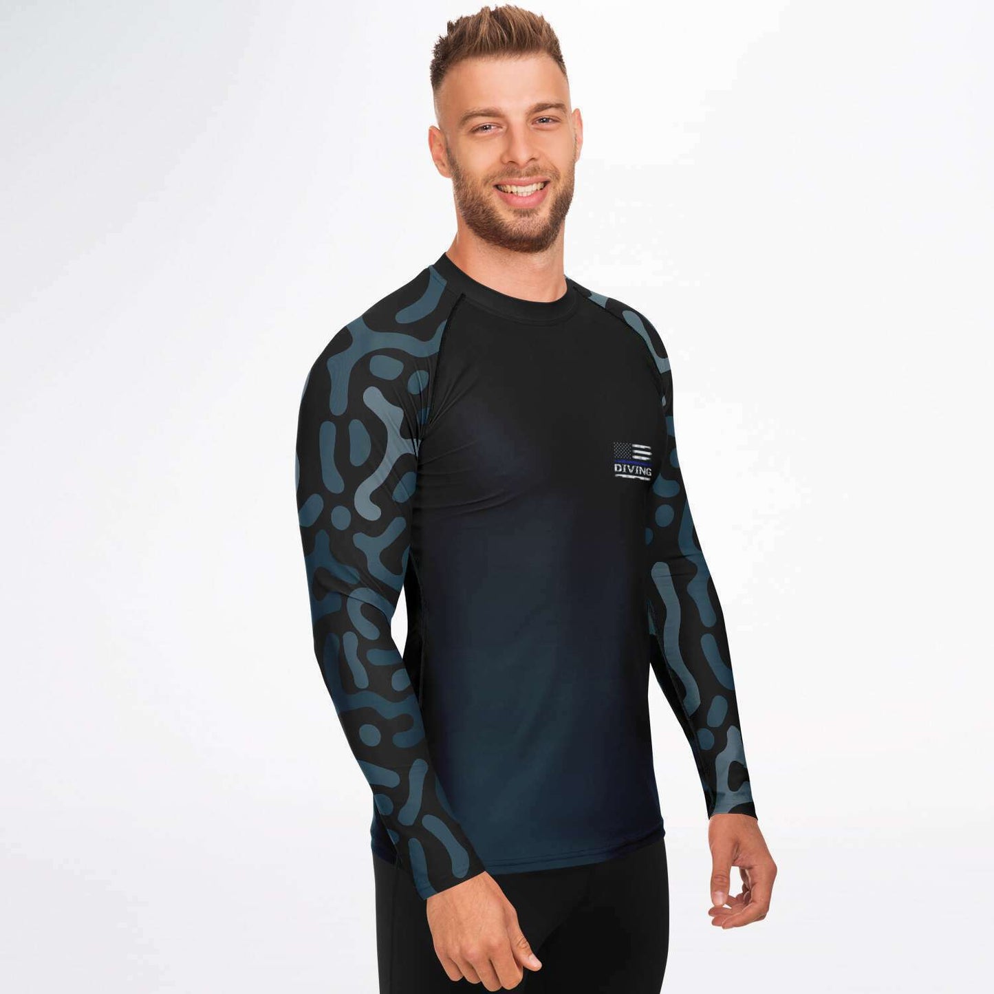 American Flag Camo Rashguard