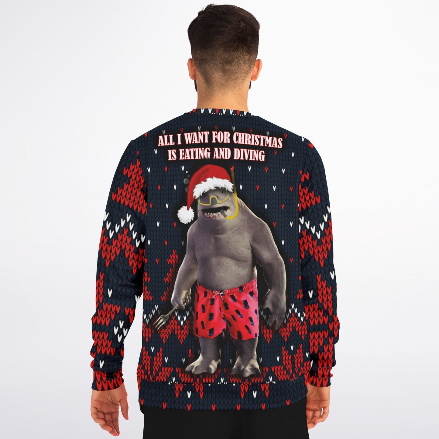 Hungry Santa Shark