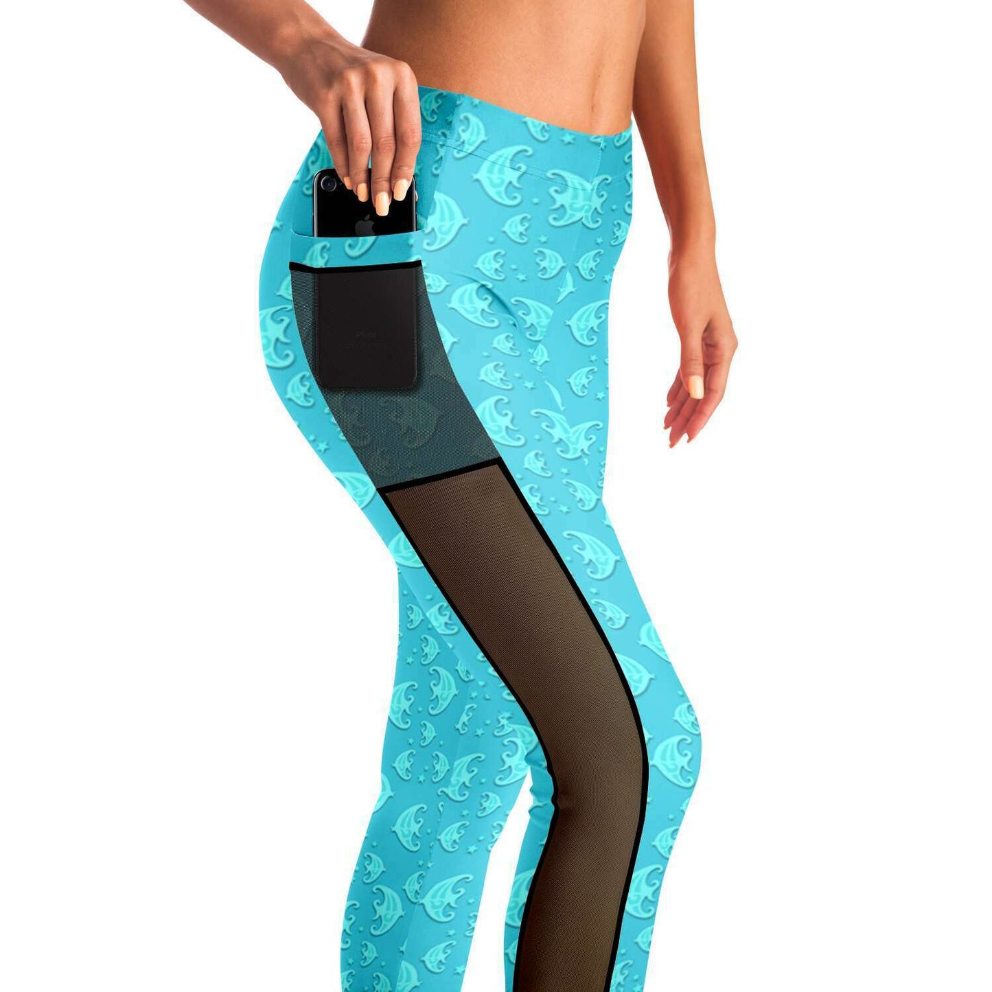 Blue Fish Leggings