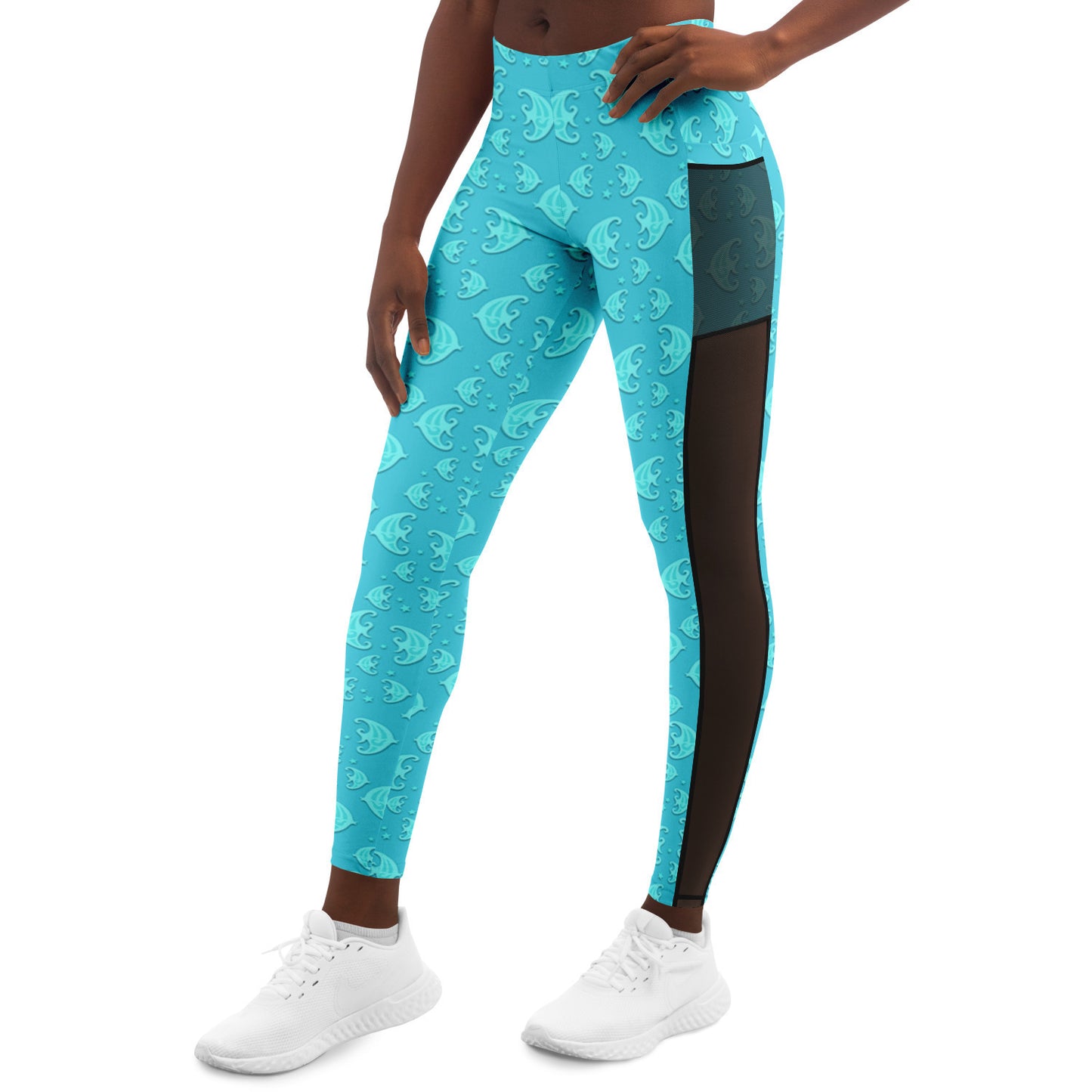 Blue Fish Leggings