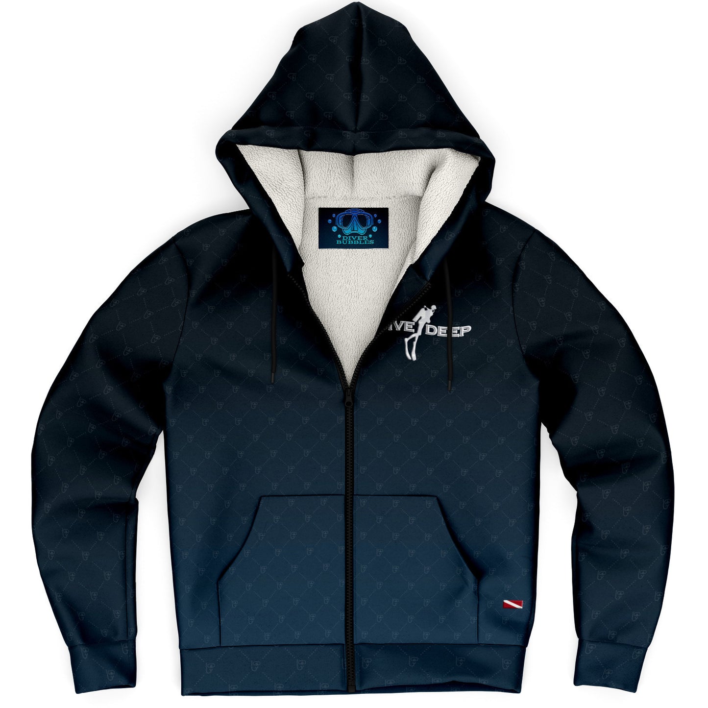 Dive Deep LIMITED Zip Up Hoodie